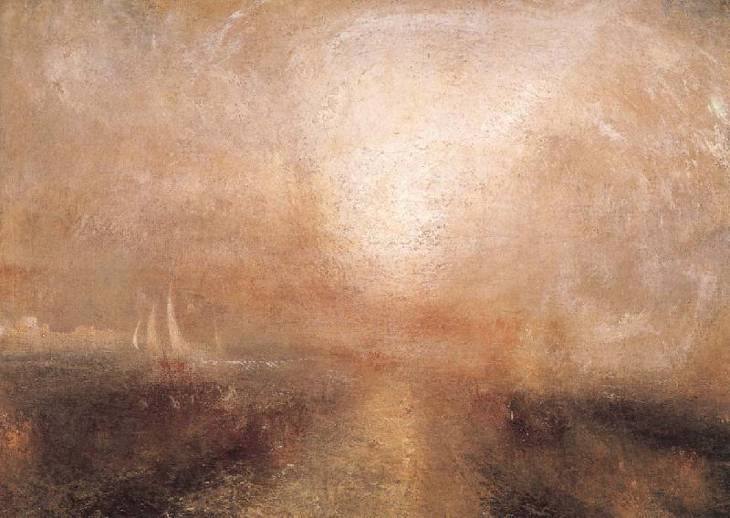J.M.W. Turner Yacht approaching the Coast France oil painting art